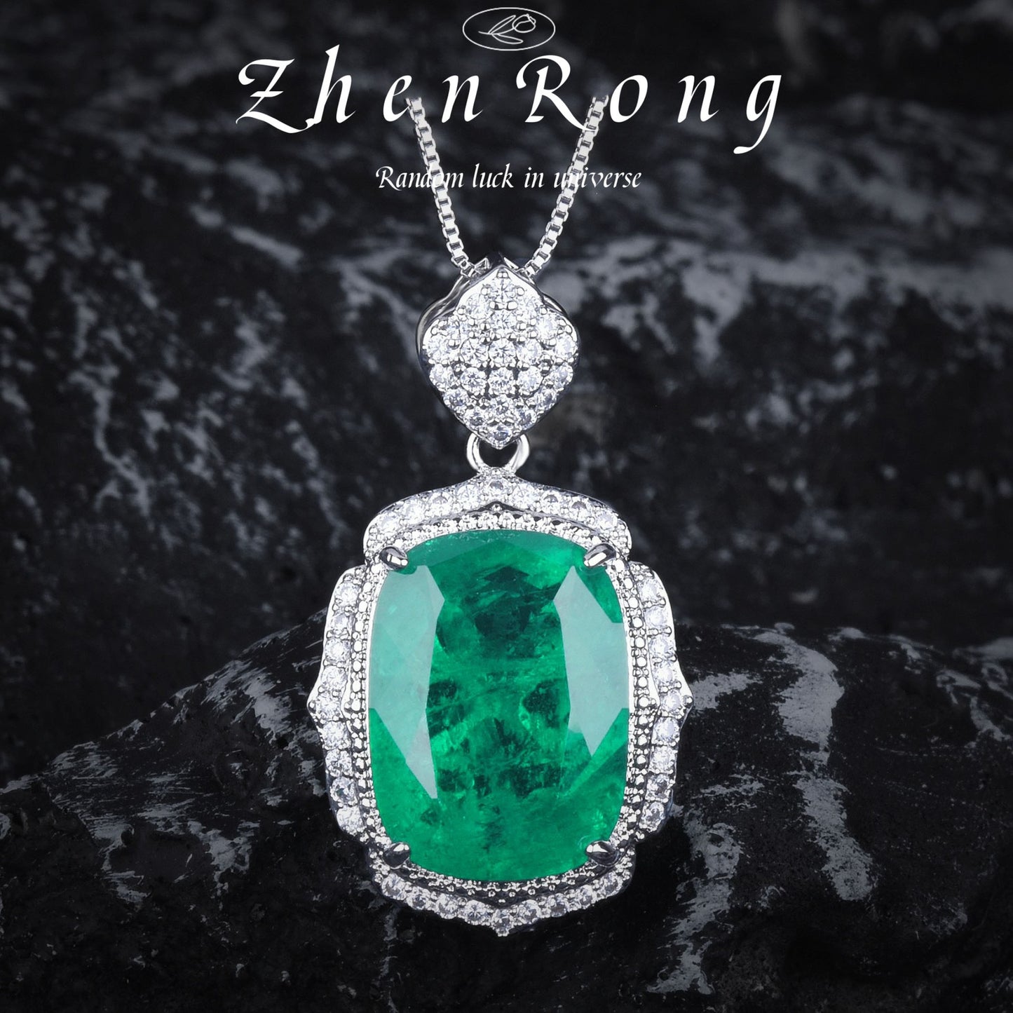 Luxury With Including Colored Gems An Pendants