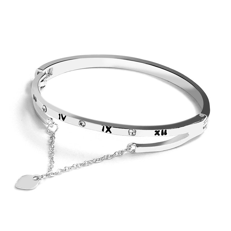 Stall Night Market Zircon Diamond Alloy Bracelets