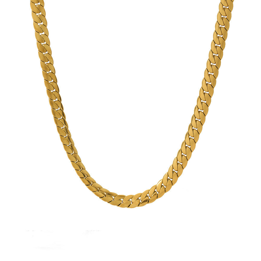 Women's Cuban Link Chain Hip Hop Cool Lovers Wild Necklaces