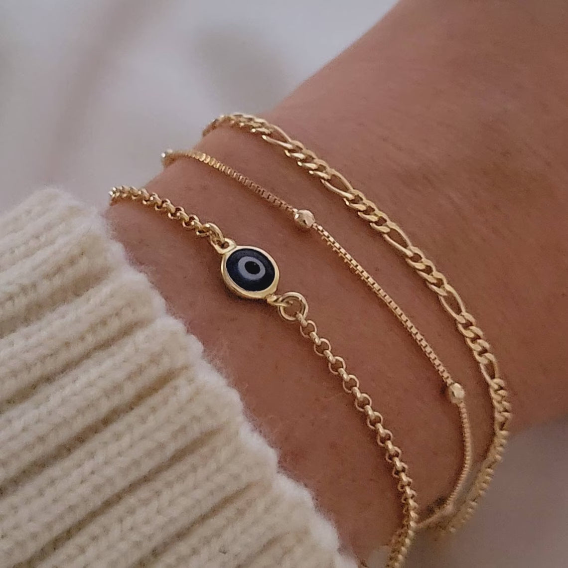 Devil's Eye Suit Personality Variety Chain Bracelets