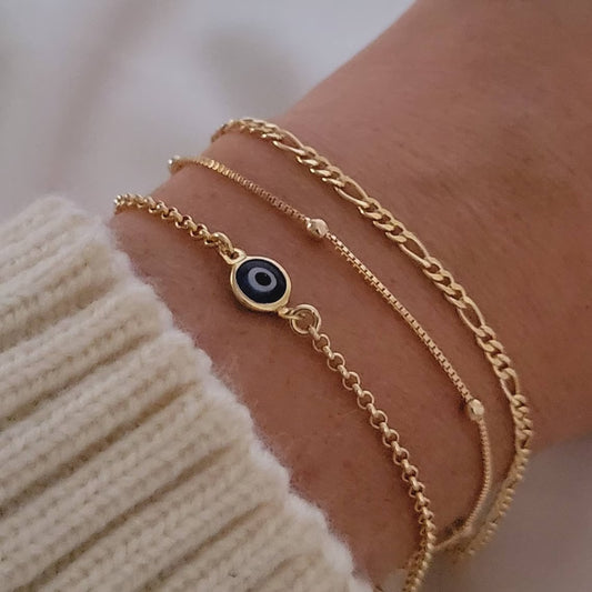 Devil's Eye Suit Personality Variety Chain Bracelets