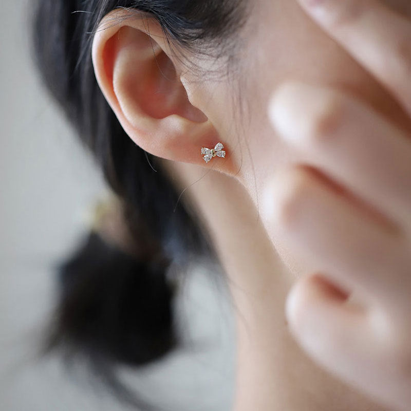 Women's Sweet Delicate Ear Bone Everyday Joker Stud Earrings