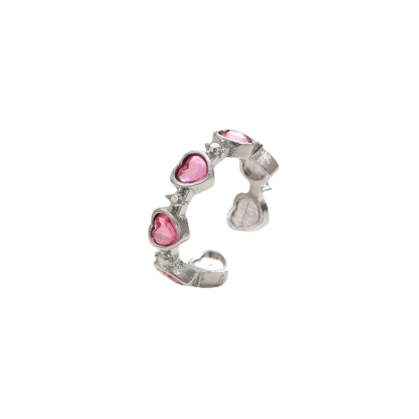 Clearance Vintage Creative Heart Hollow Butterfly Rings