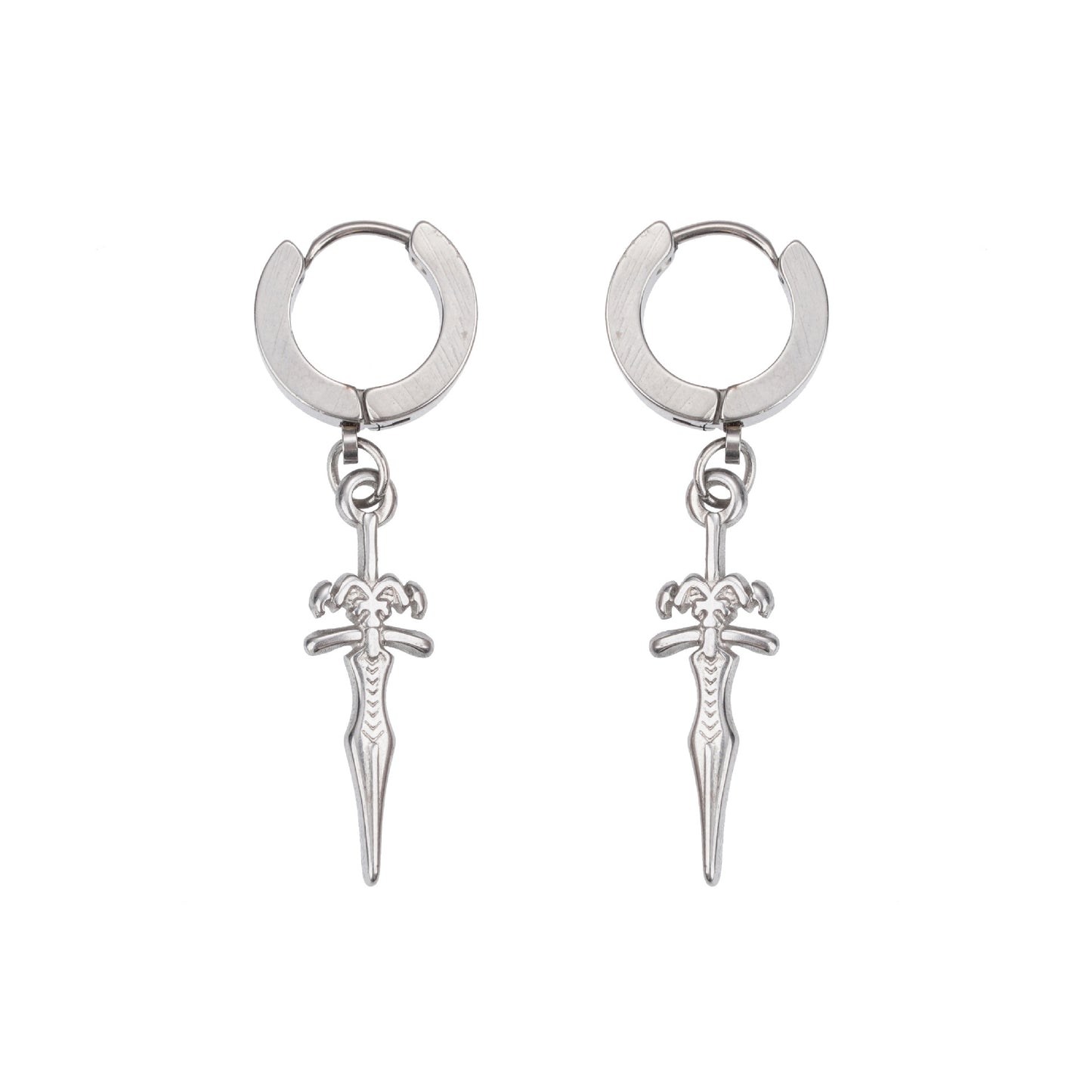 Titanium Steel Clip Eardrops Clips Cross Ear Buckle