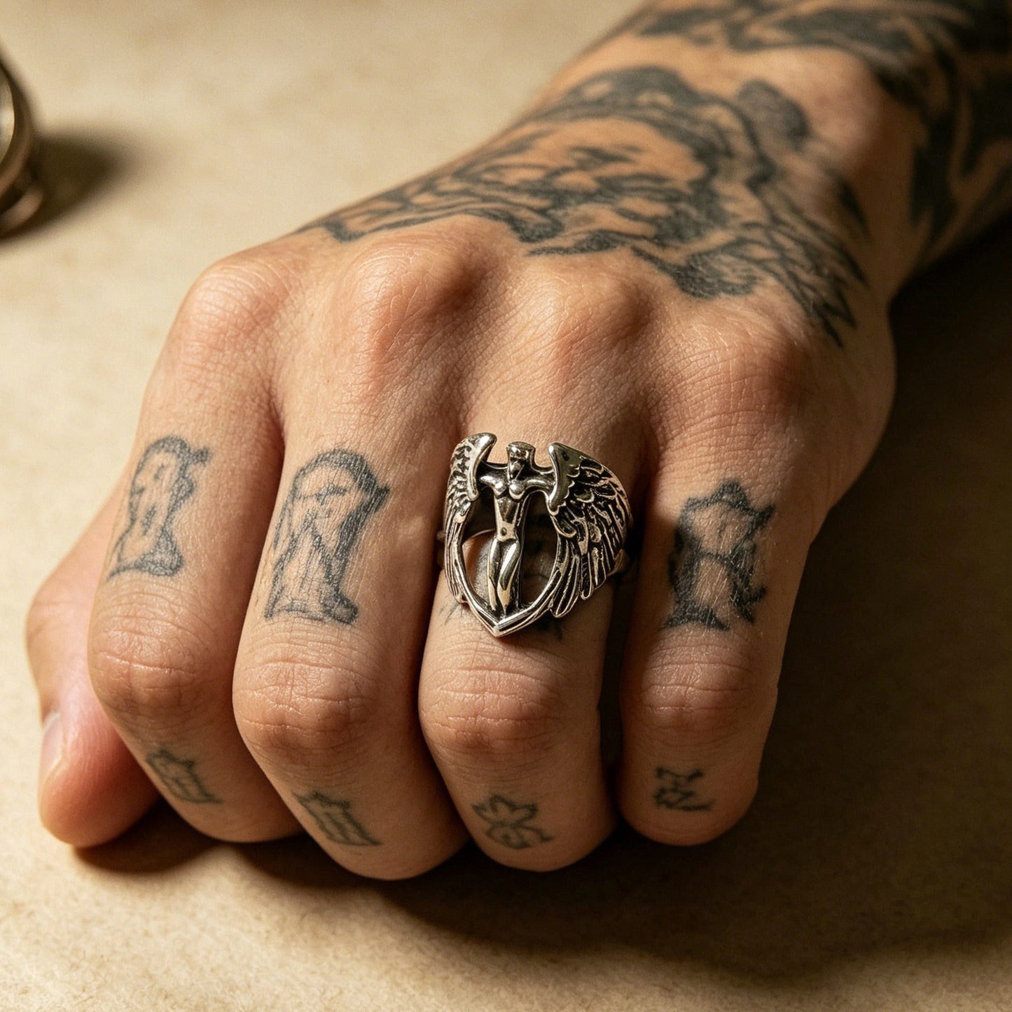 Men's & Women's Fashion Skull Dragon Retro Punk Single Rings