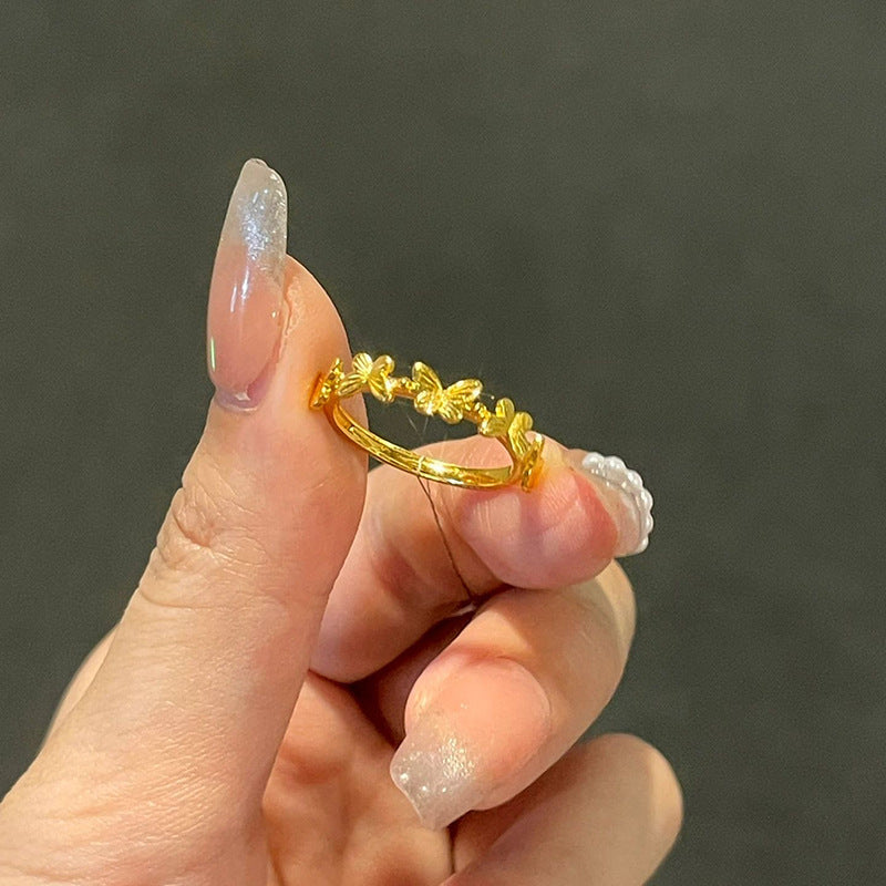 Minority Design French Commuter Opening Adjustable Index Finger Gifts For Ring