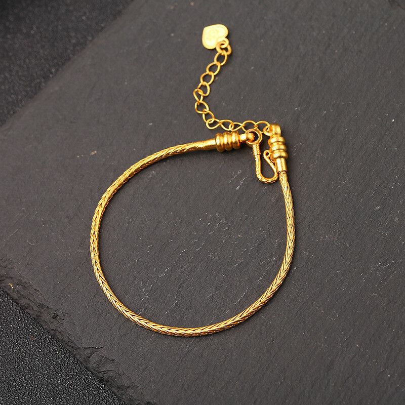 Women's Fashion Snake Bone Adjustable Simple Temperament Extension Bracelet