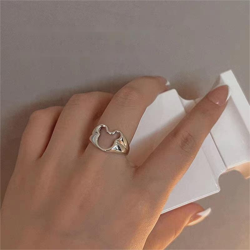 Retro Kagi Cat Design Sense Niche Rings