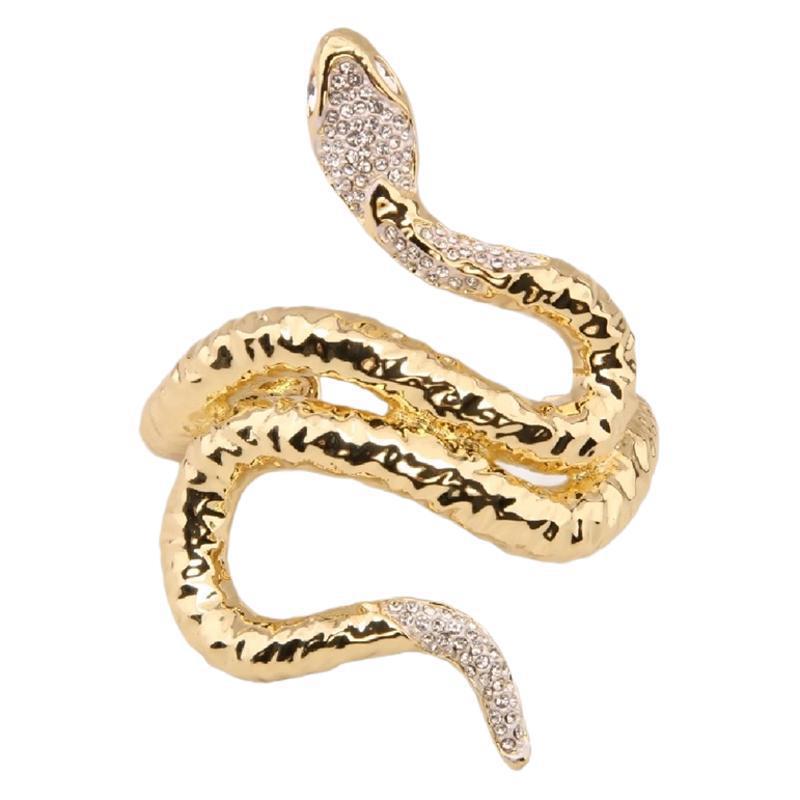 Winding Flexible Snake-shaped Texture Diamond Light Luxury High Bracelet