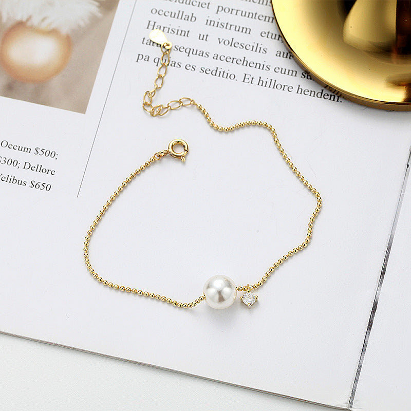 Perfect Circle Pearl Gift Gifts For Moms Ball Bracelets