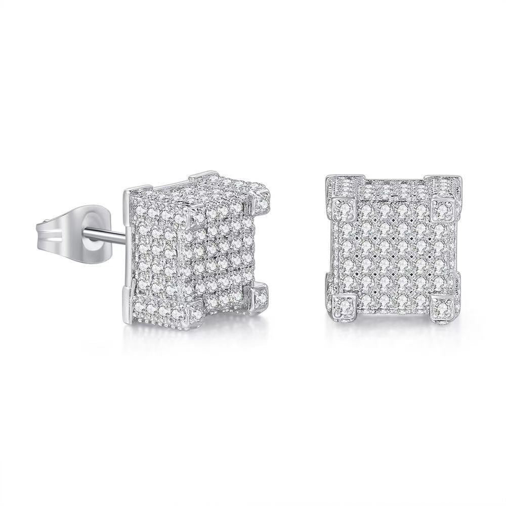 Men's Bright Magnetic Fashionable Light Luxury High-grade Cold Style Elegant No Earrings
