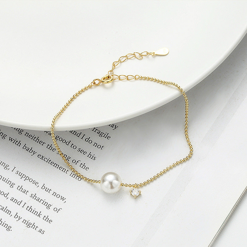 Perfect Circle Pearl Gift Gifts For Moms Ball Bracelets