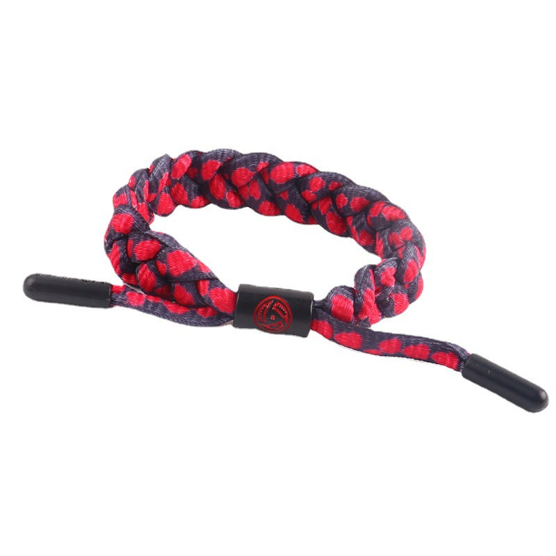 Fashion Trend Woven Shoelace Couple Girlfriends Bracelets