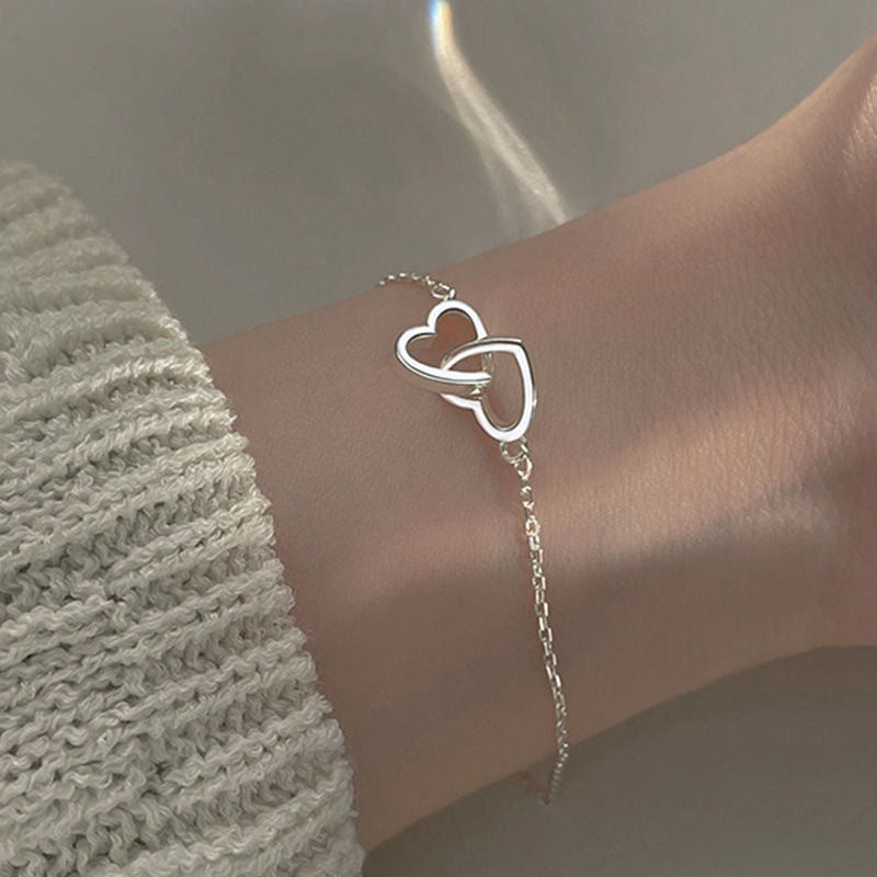 Women's Korean Retro Heartbeat Temperamental Minority Commute Casual Simple Bracelet