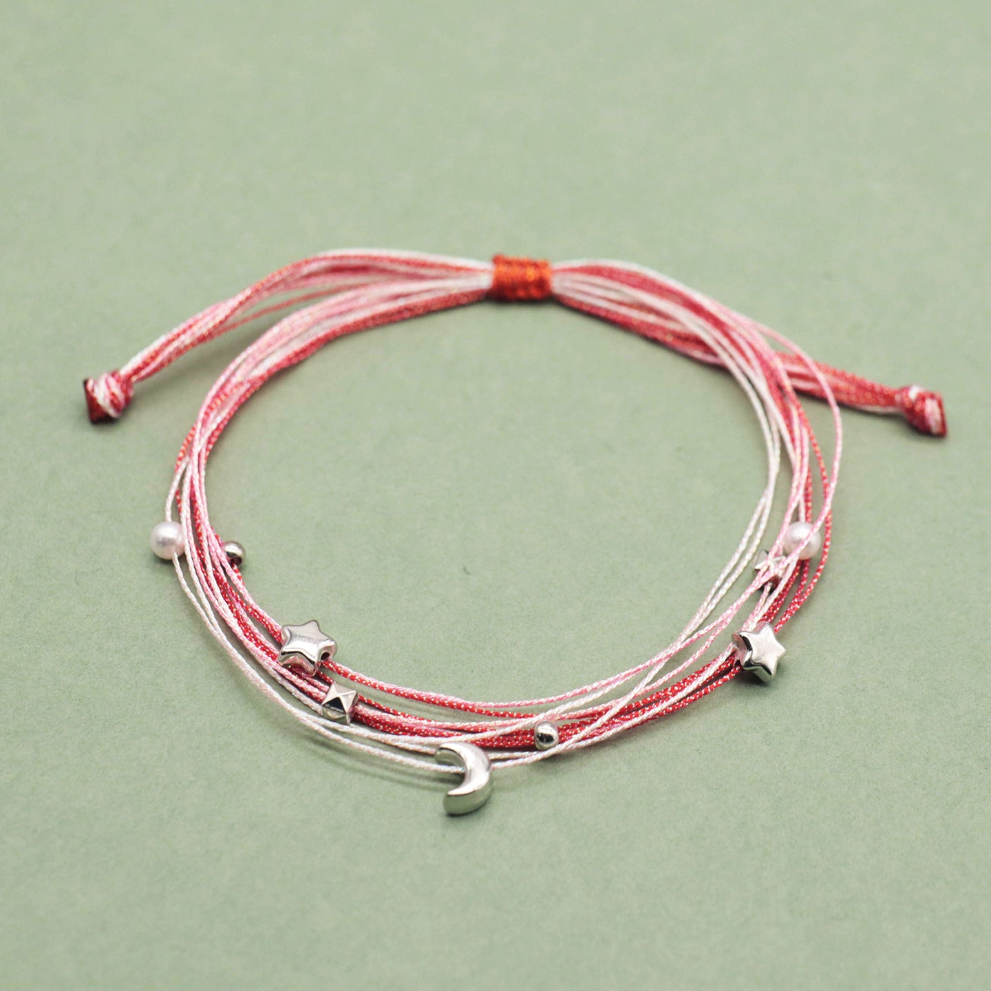 Braided Rope Hand-woven National Style Female Lucky Blessing Girlfriends Carrying Bracelet