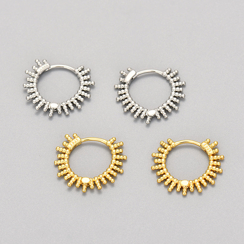 Women's Clip Light Luxury High-grade Dignified Generous Style Earrings