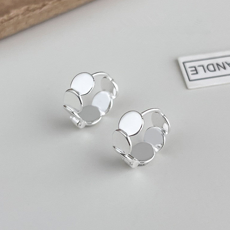 Women's Sier-plated Elegant Niche High-grade Light Luxury Earrings