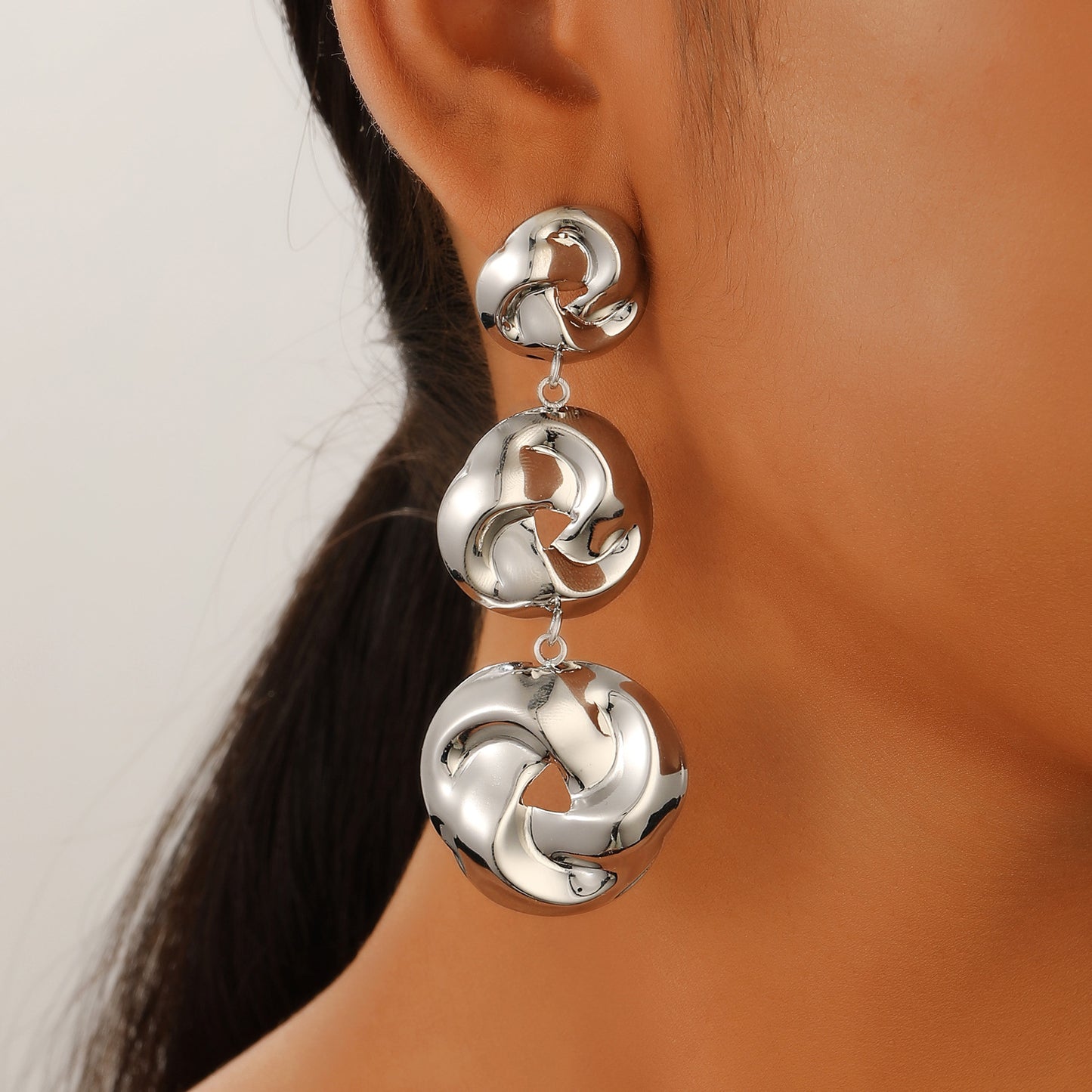 Fashion Minimalist Creative Twist Personality Knotted Ear Rings