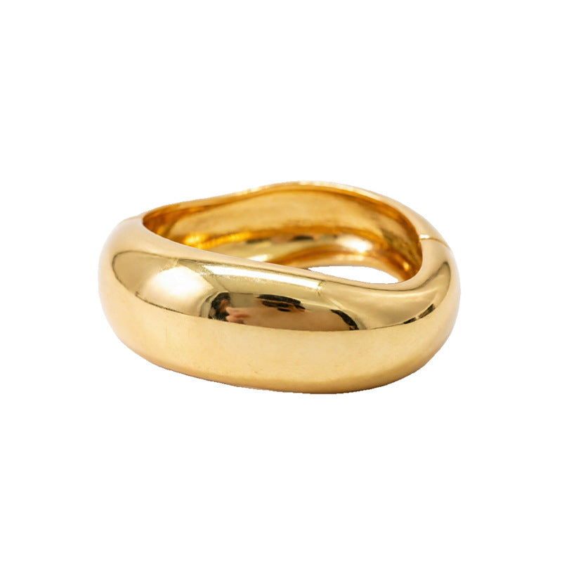 High-grade Irregular Open-ended Personality Design Exaggerated Bracelet