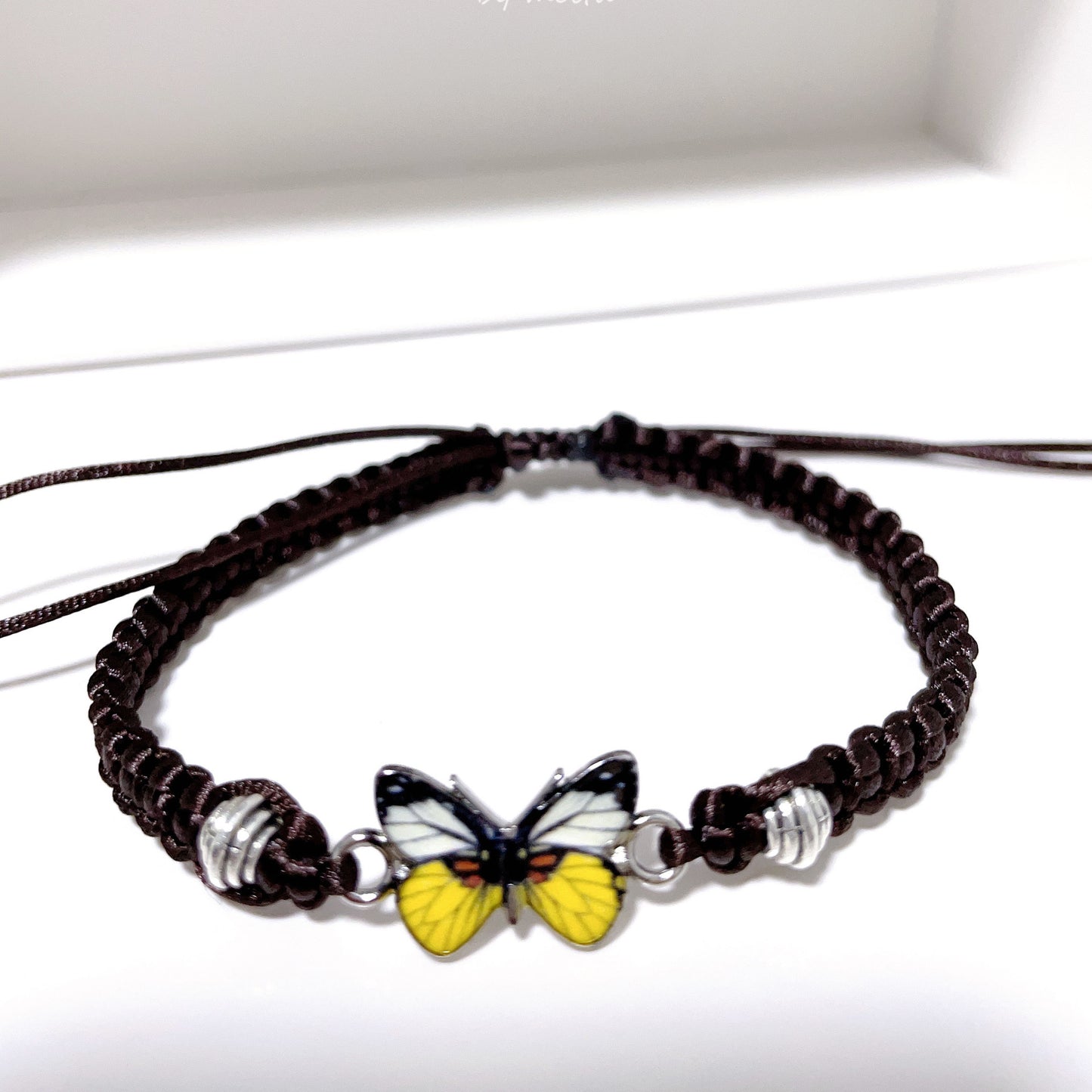 Multicolor Butterfly Couple Adjustable Fashion Friendship Bracelets