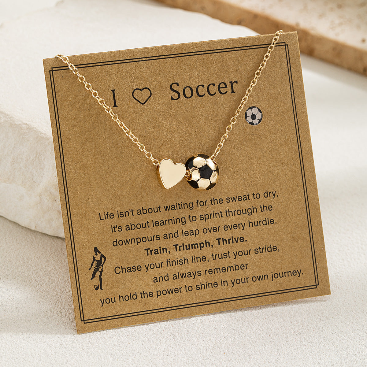 Sports Style Card Alloy Love Cross Basketball Necklaces