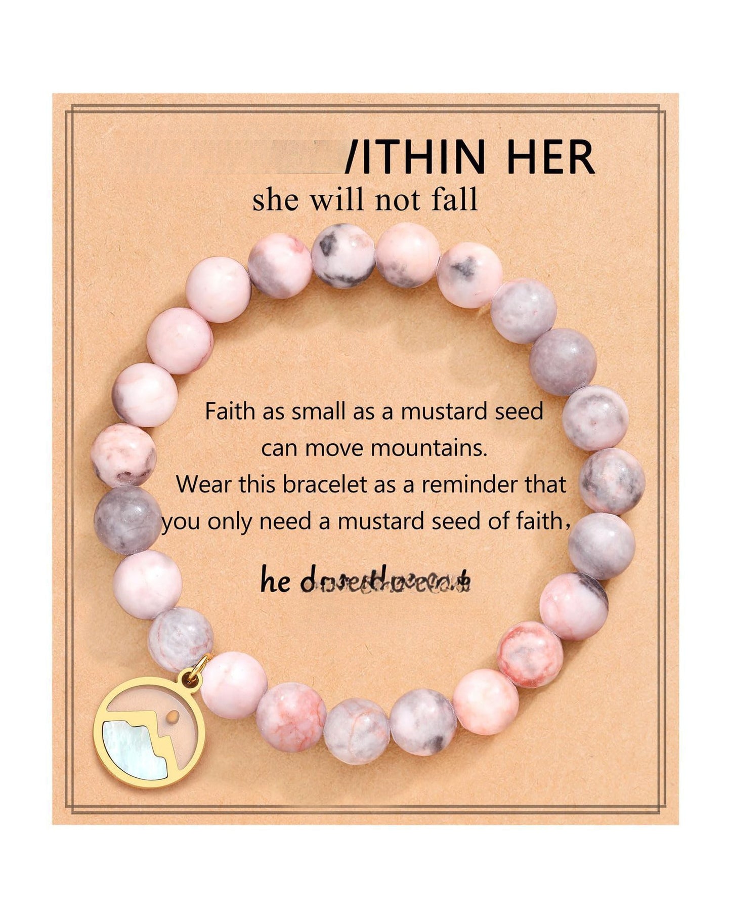 Women's & Men's Gold Vegetable Seed Stainless Steel Gold-plated Easter Gift Bracelet