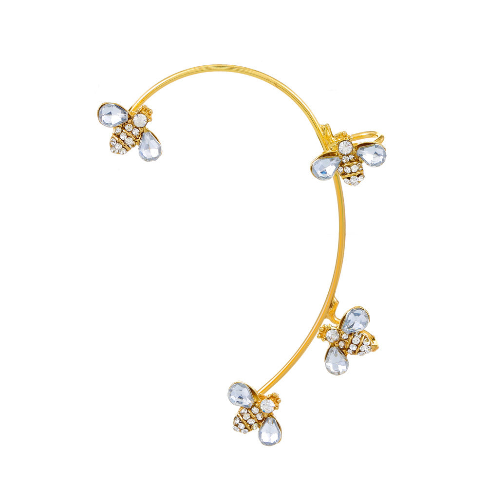 Women's Fairy Mori Style Diamond Butterfly Fashion Ear Clip