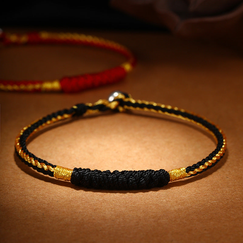 Carrying Strap Red Rope Couple Handmade Bracelets