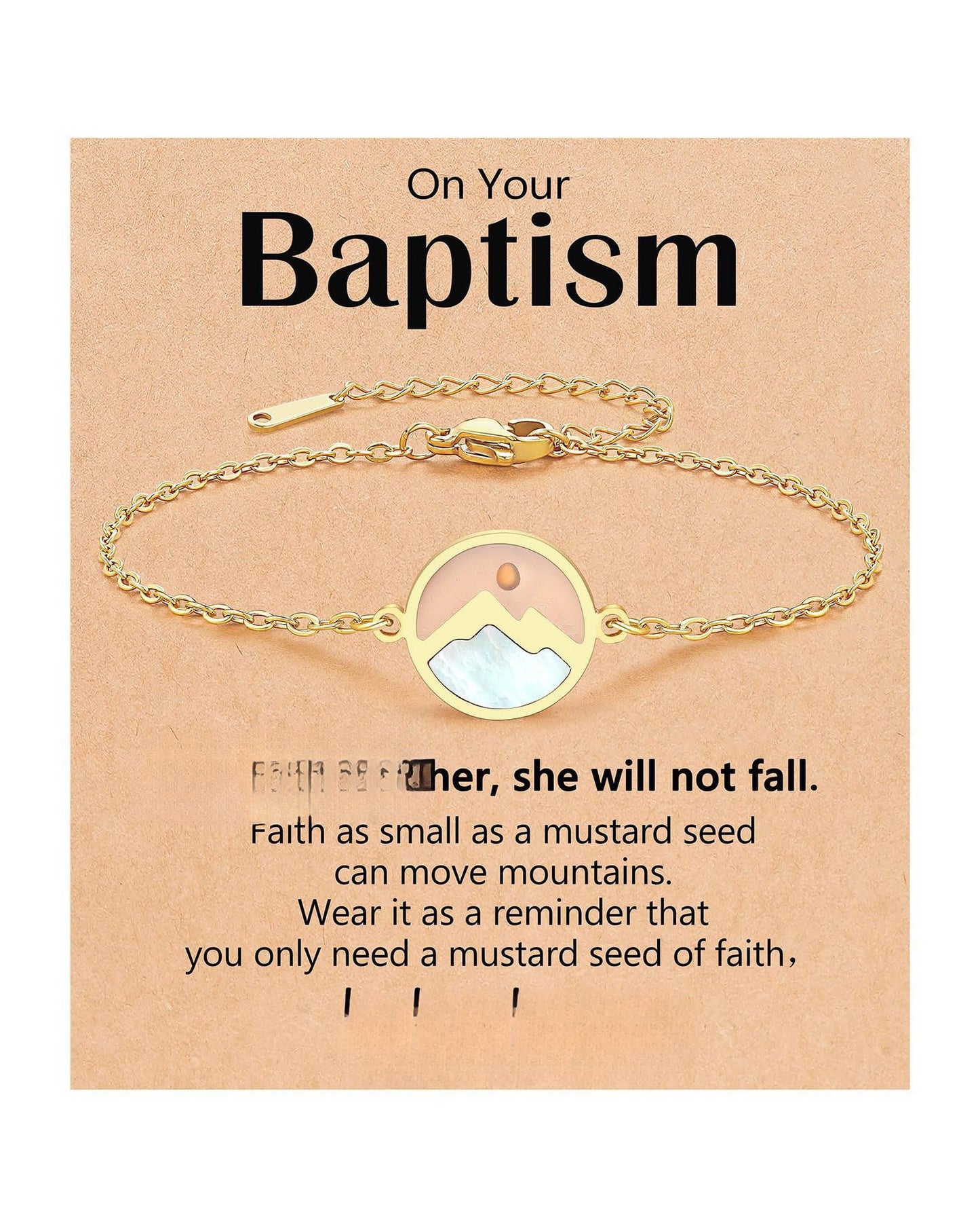 Women's & Men's Gold Vegetable Seed Stainless Steel Gold-plated Easter Gift Bracelet