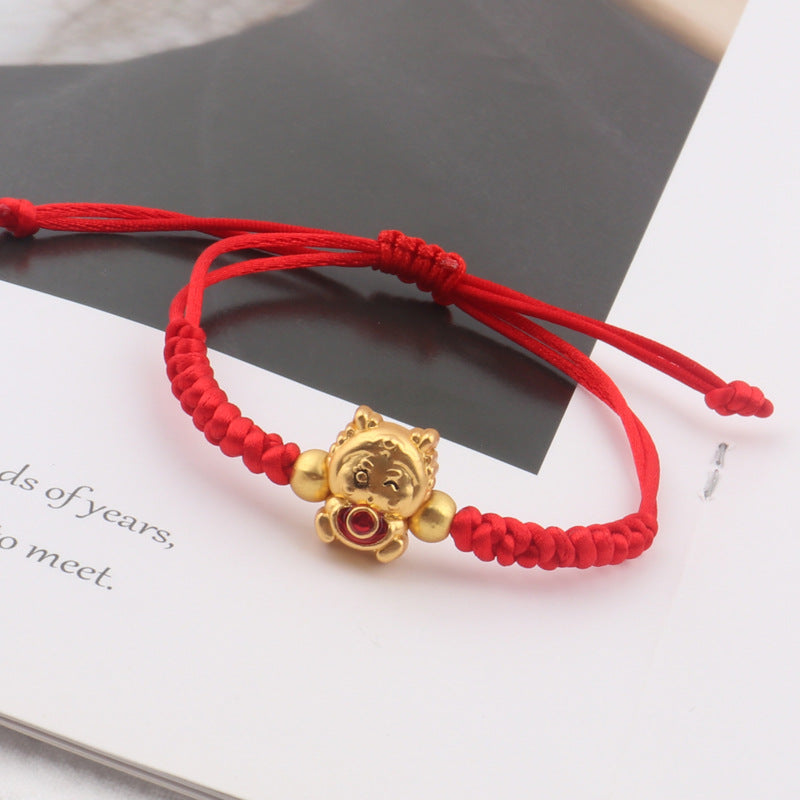 Bracelets de diffusion en direct Life Yuan Red Rope